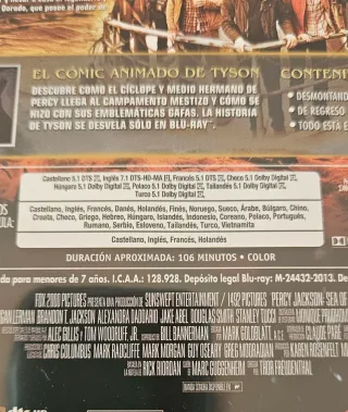 Pack Bluray Percy Jackson