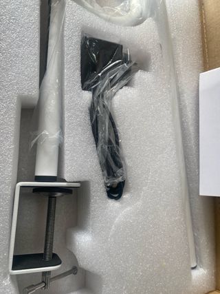 Lámpara LED de escritorio blanca