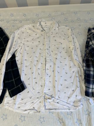 Lote 3 Camisas Manga Larga Niño 11-12 Años
