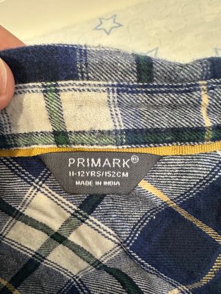 Lote 3 Camisas Manga Larga Niño 11-12 Años