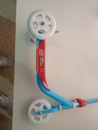 Patinete Patrulla Canina 3 ruedas