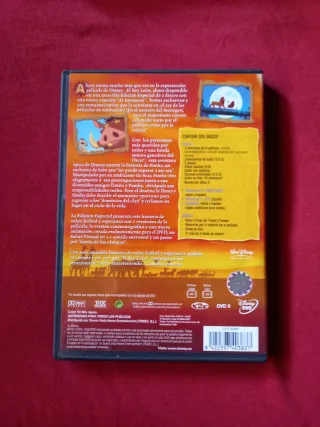 El Rey León DVD Edición Especial 2 Discos