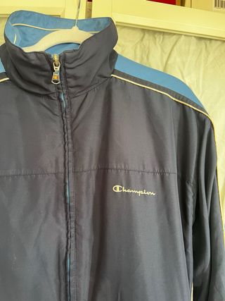 Chaqueta Vintage Champion Azul