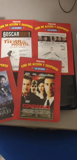 6 Películas DVD Acción y Suspense