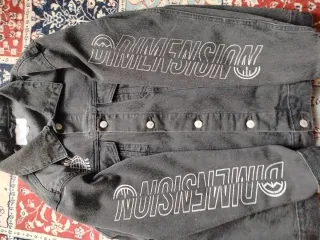 Chaqueta Vaquera Polinesia Black Talla M