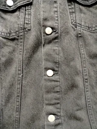 Chaqueta Vaquera Polinesia Black Talla M