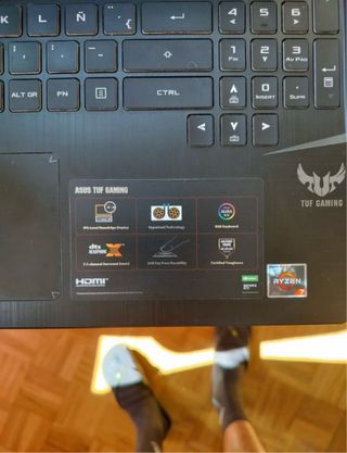 Portátil Asus TUF Gaming FX505D Negro