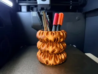 Soporte organizador para bolígrafos y pinceles