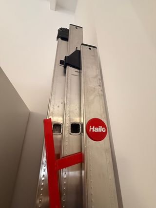 Escalera telescópica aluminio Hailo ProfiLOT 6,7m