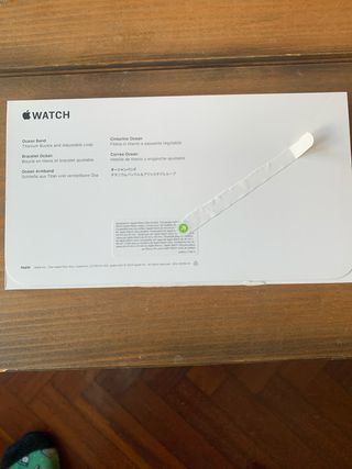 Correa Apple Watch Ultra, 2, 3 49mm Azul Marino.