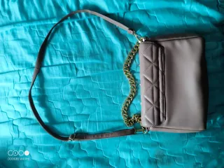 Bolso Beige y Dorado