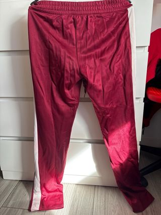 Pantalón chándal Hollister rojo y blanco Talla S