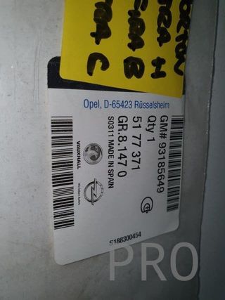 Simbolo opel astra H zafira B nuevo