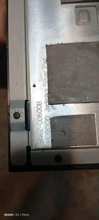 TV Samsung 65 curvo con unidad exterior averiada