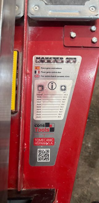 Cortadora grande para cortar azulejo