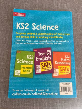 KS2 Science Study Book: for the 2026 Tests (Col...