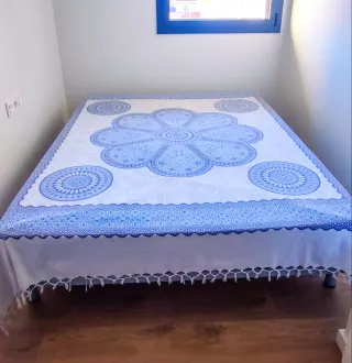 SOMIER DE LAMINAS CON PATA METÁLICA/REGALO COLCHÓN