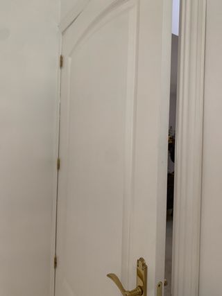 Puerta interior lacada blanco 82cm