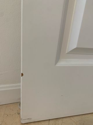 Puerta interior lacada blanco 82cm