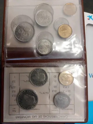 Colección Monedas Mundiales España 82