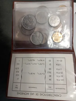 Colección Monedas Mundiales España 82