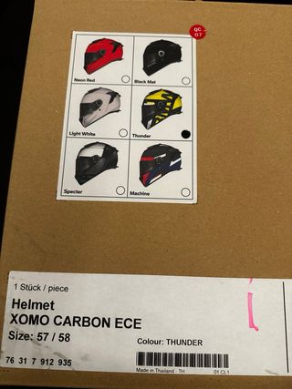 Casco Moto BMW XOMO CARBON ECE