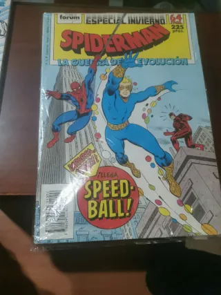 comis especiales spiderman