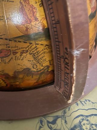 Mueble Bar Globo Terraqueo - Camarera