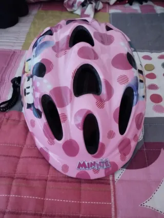 Cascos infantiles Frozen y Minnie Mouse