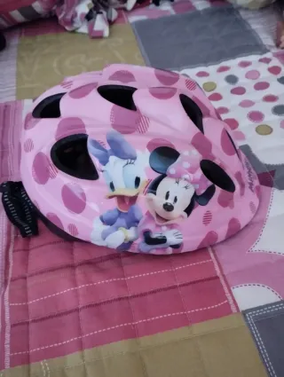 Cascos infantiles Frozen y Minnie Mouse
