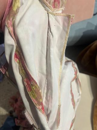 Traje de flamenca volantes y encaje