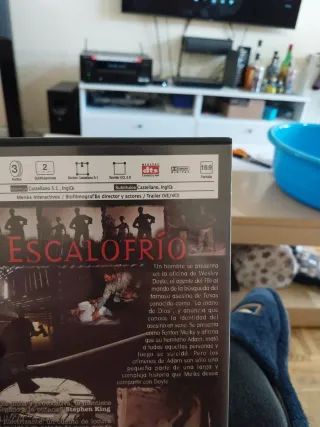 DVD Escalofrio Terror Español