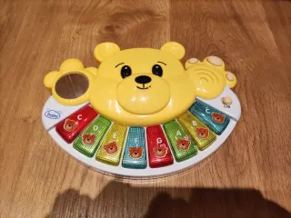 Piano musical infantil oso