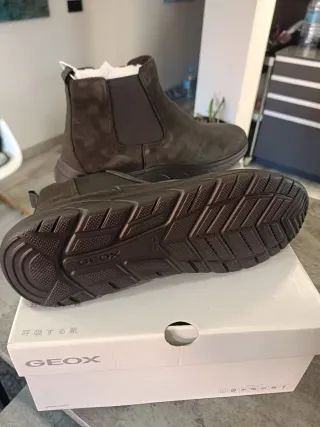 Botas Geox Portello ante gris