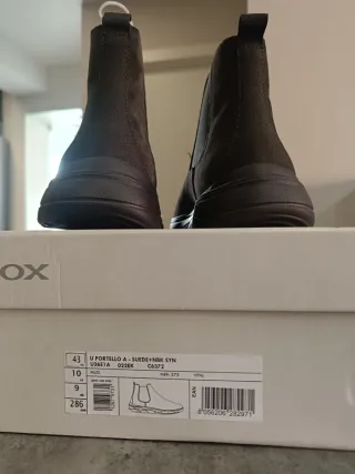 Botas Geox Portello ante gris