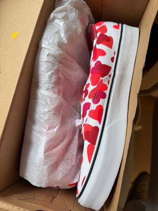 Zapatillas Vans Authentic Estampado Corazones