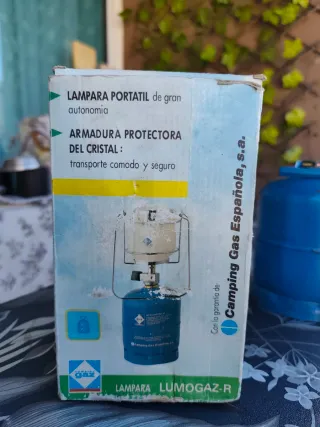 Lámpara Camping Gas Lumogaz-R