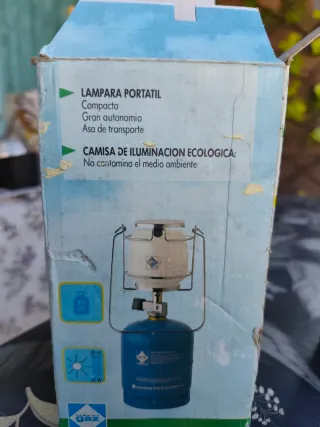 Lámpara Camping Gas Lumogaz-R
