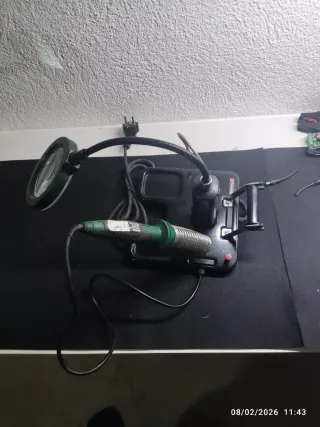 Estación Soldadura Parkside Regalo estaño y pasta