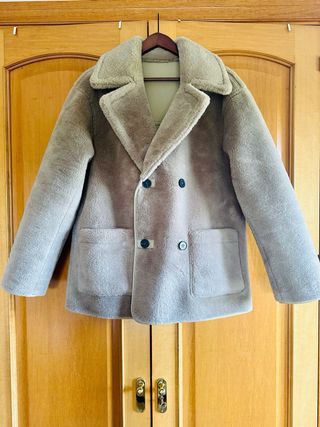 Chaqueta Zara doble faz reversible