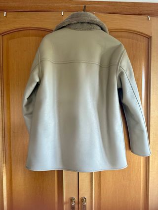 Chaqueta Zara doble faz reversible