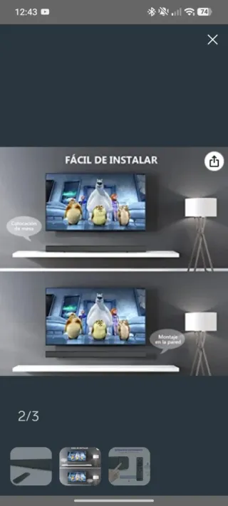 Barra de Sonido MindKoo Negra