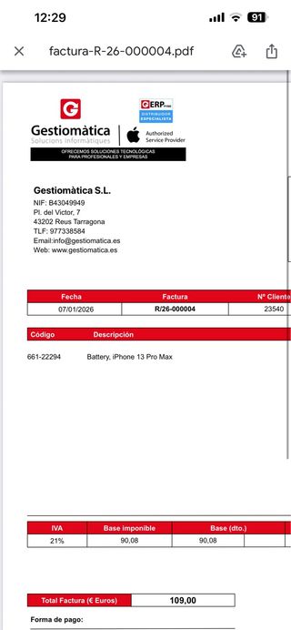 iPhone 13 Pro Max 256GB Grafito