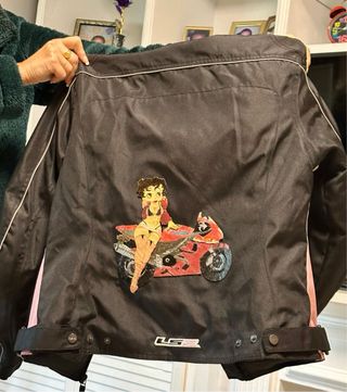 Chaqueta Cordura Dama Talla 42 + Casco + Guantes