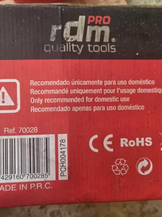 Pistola de Pintura RDM PRO 600W