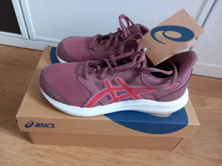 Zapatillas Asics Mujer Talla 38 Marrón/Rojo