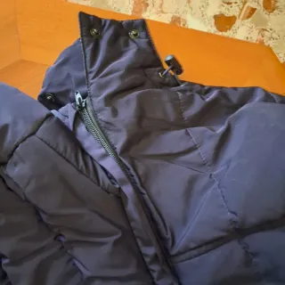 Giubbino lungo Newness nero 15 anni o donna xs