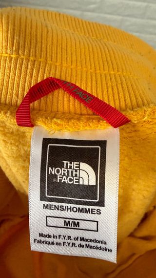 Chandal The North Face Amarillo/Negro Talla M