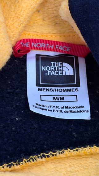 Chandal The North Face Amarillo/Negro Talla M