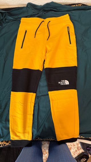 Chandal The North Face Amarillo/Negro Talla M